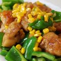 りくさらまま's cooksnap of when they made お箸がすすむ♪ピーマンと鶏の炒めもの.