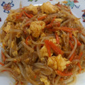 モモママ41's cooksnap of when they made 簡単★節約★もやしと竹輪のマーボー炒め.