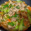 ちかﾁｬﾝ☆'s cooksnap of when they made ランチ◎豚コマ☆チンゲン菜☆簡単♪中華丼.