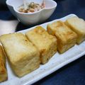 ゆいランラン's cooksnap of when they made 我が家流☆焼き豆腐♪.
