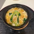 みるくもこ☆'s cooksnap of when they made 風邪の時や健康診断前に卵ほうれん草うどん.