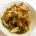 けあべえーあ's cooksnap of when they made 気軽に♪ちくわときのこの☆韓国風和え物.