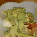 りょく♪'s cooksnap of when they made アボカドとトマトのめんつゆマヨサラダ.