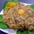 めけてー's cooksnap of when they made 炊飯器で簡単～♪カレーピラフ.