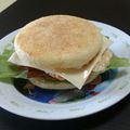 れいか♪♪'s cooksnap of when they made 朝食に☆チーズエッグのマフィンサンド☆.