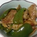 Cyan_ch's cooksnap of when they made 豚こまピーマン☆オイスター炒め.