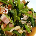 あぶちゃ☆'s cooksnap of when they made 小松菜のオイスターソース炒め.