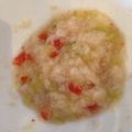 mimi123456's cooksnap of when they made 離乳食中期*ナスとトマトのリゾット.