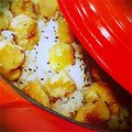 syucf's cooksnap of when they made ルクルーゼで炊く　ほっくほくの栗ご飯♪.