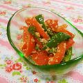 赤い電話's cooksnap of when they made お弁当に✽ピーマンと明太子の炒め物.