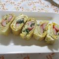 miyuki12's cooksnap of when they made お弁当に✿カニカマ厚焼き卵.