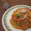 おまり～け's cooksnap of when they made 思い出のナポリタンを探して.