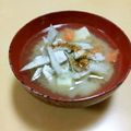 kurolabu428's cooksnap of when they made 我が家の豚汁.