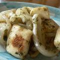 おしす's cooksnap of when they made めんつゆde青海苔風味☆はんぺん炒め.
