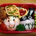 ちょろすけくん's cooksnap of when they made キャラ弁☆アンパンマン☆1歳.