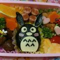ぷっちちゃん's cooksnap of when they made キャラ弁*となりのトトロ.