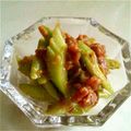 crystaI's cooksnap of when they made セロリ、パセリの金山寺味噌和え.