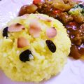 PanDomo's cooksnap of when they made レーズンバターライス.