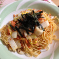 うらんらんらん's cooksnap of when they made ☆鮭フレークで簡単！マヨパスタ☆.
