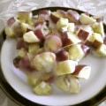 nyangomama's cooksnap of when they made おにまんじゅう.
