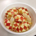 ＊チビママ＊'s cooksnap of when they made りんごの飾り切り☆アーガイル風.