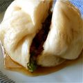 ふぅ～はるママ's cooksnap of when they made 肉汁ﾄﾞﾊﾞｰ!!皮がふーわふわ肉まん☆.