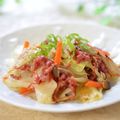 さとみわ's cooksnap of when they made キャベツとコンビーフの簡単野菜炒め.