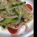 まうりうり's cooksnap of when they made もう一品！もやしときゅうりの中華サラダ～.