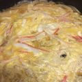 mii9171's cooksnap of when they made ＊ふわ②とろ〰ん♬カニ玉丼＊*.