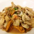 YLisa's cooksnap of when they made エビとマッシュルームのソテー.