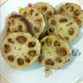 ebiholic's cooksnap of when they made サクサク！れんこんのはさみ揚げ.