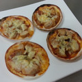 ジョリポン's cooksnap of when they made 餃子の皮のピザ.