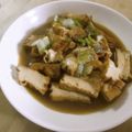 3姉妹ちゃんママ's cooksnap of when they made ネギがポイント☆厚揚げ入り煮物.