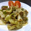 ザ・初心者's cooksnap of when they made さば味噌煮のピリ辛野菜炒め.