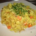 くりすたるん's cooksnap of when they made 炊飯器で簡単～♪カレーピラフ.