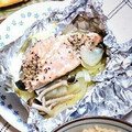 ♡のんちゃ♡♡'s cooksnap of when they made ママの鮭のホイル焼き.