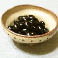 つかのんちゃん's cooksnap of when they made 圧力なべで黒豆煮.