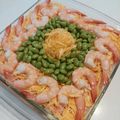 ふじへいこ's cooksnap of when they made 桜えびとクリームチーズのパーティ寿司.
