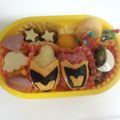 アックンｍａｍａ's cooksnap of when they made ☆キョウリュウジャー キャラ弁☆.