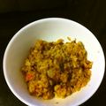 ゆか５６'s cooksnap of when they made 焼き肉のタレで簡単、金ごまチャーハン.