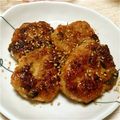 ぴぃーちゃそ's cooksnap of when they made ＊簡単＊しいたけたっぷりつくね.