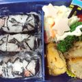 グフィ's cooksnap of when they made キョウリュウジャー☆獣電池おにぎり.