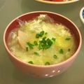 ＲＫまま's cooksnap of when they made ＊白菜とロースハムの中華スープ＊.