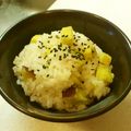 あやちん０８１６'s cooksnap of when they made サツマイモご飯.