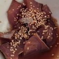 ヨシヨッシー's cooksnap of when they made 麺つゆで時短♪ブリの簡単漬け丼.