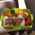 ももkitty's cooksnap of when they made お弁当の…「おかずカニ玉みたいな卵焼き」.