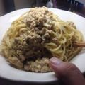 nbtfrom134's cooksnap of when they made 黄金のカルボナーラ.