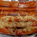 ひんべえ's cooksnap of when they made 魚肉ソーセージのコチュマヨ焼き.