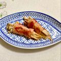 コムギ大好き's cooksnap of when they made エノキ・エリンギのベーコン巻き.