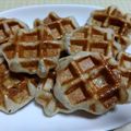 ゆりのもり's cooksnap of when they made レーズンも活用！レーズン酵母のワッフル♪.